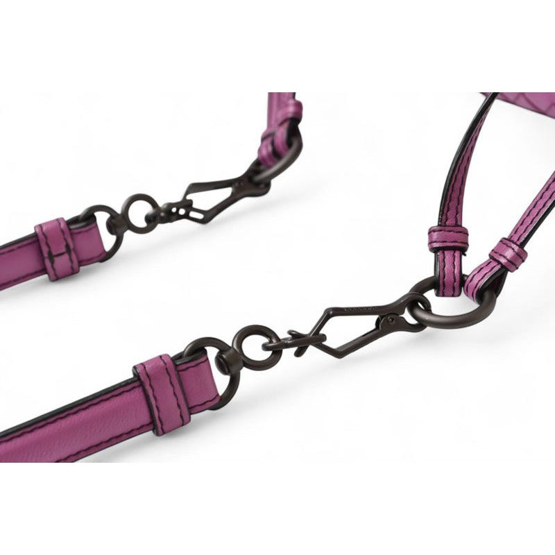 Bottega Veneta Shoulder Bag 2-Way Drawstring Purple — view 6