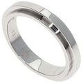 Gucci Straight Rough Ring 18K White Gold