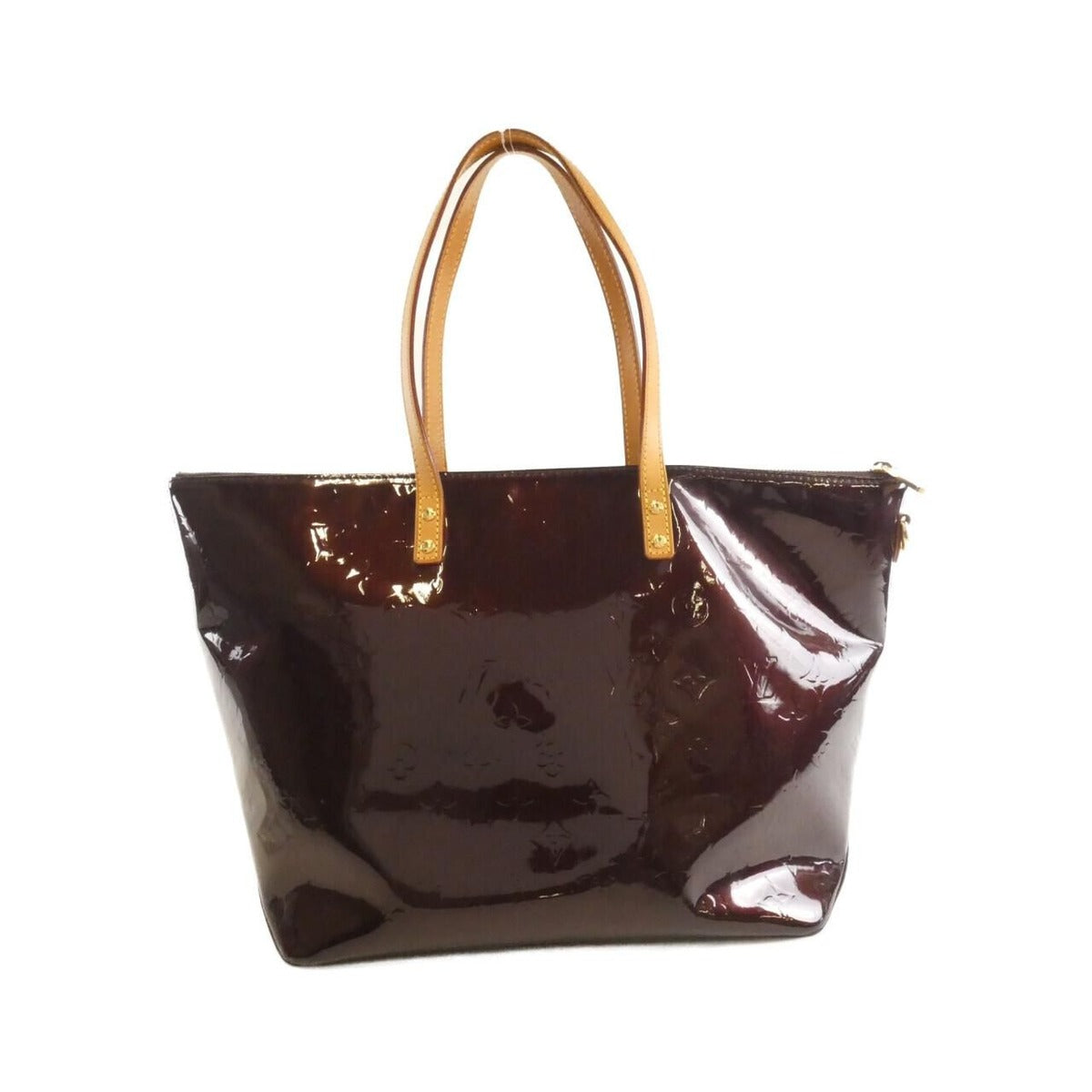 Louis Vuitton Vernis Bellevue GM Shoulder Bag Amarante — view 2