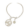 Hermes Horseshoe Silver Motif Bracelet