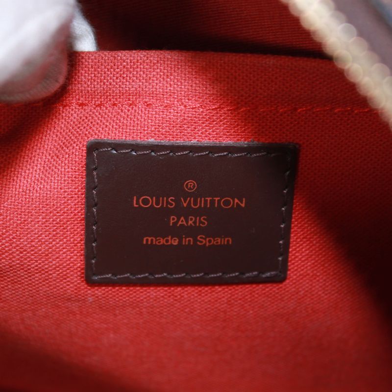 Louis Vuitton Rivera MM Damier Ebene Leather Brown Handbag — view 9