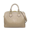 Louis Vuitton Handbag Speedy Bandouliere 25 Tourtoliere Monogram Empreinte