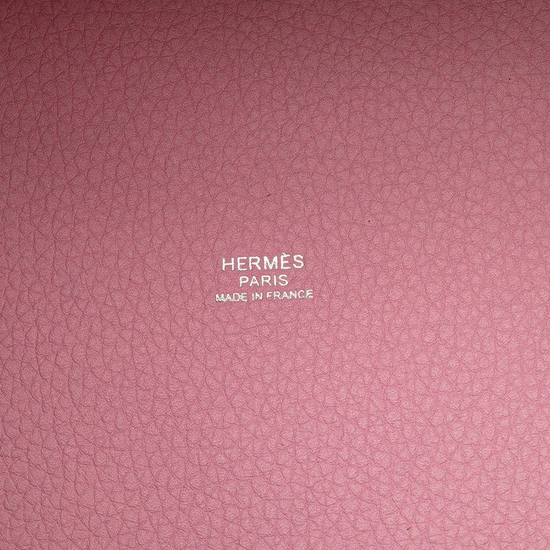 Hermes Picotin Lock MM Mauve Sylvestre Taurillon Clemence — view 7