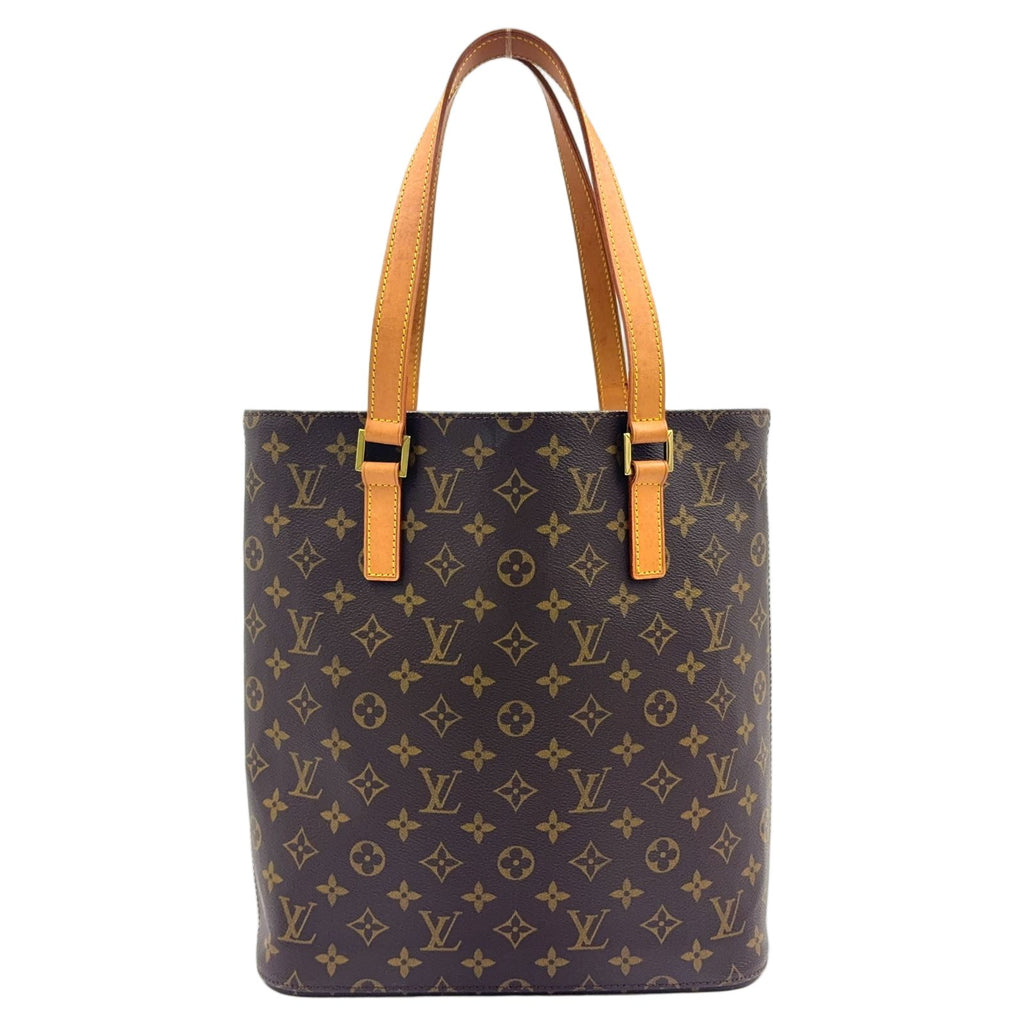 Louis Vuitton Vavin GM Monogram Leather Brown Light Tote Gold