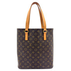 Louis Vuitton Vavin GM Monogram Leather Brown Light Tote Gold