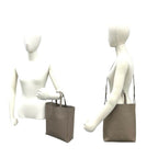 Celine Vertical Cover Small Logo Leather 2-Way Shoulder Bag Beige — view 2