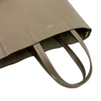 Celine Vertical Cover Small Logo Leather 2-Way Shoulder Bag Beige — view 4