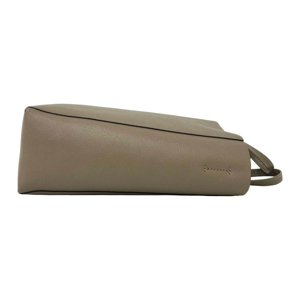 Celine Vertical Cover Small Logo Leather 2-Way Shoulder Bag Beige — view 6
