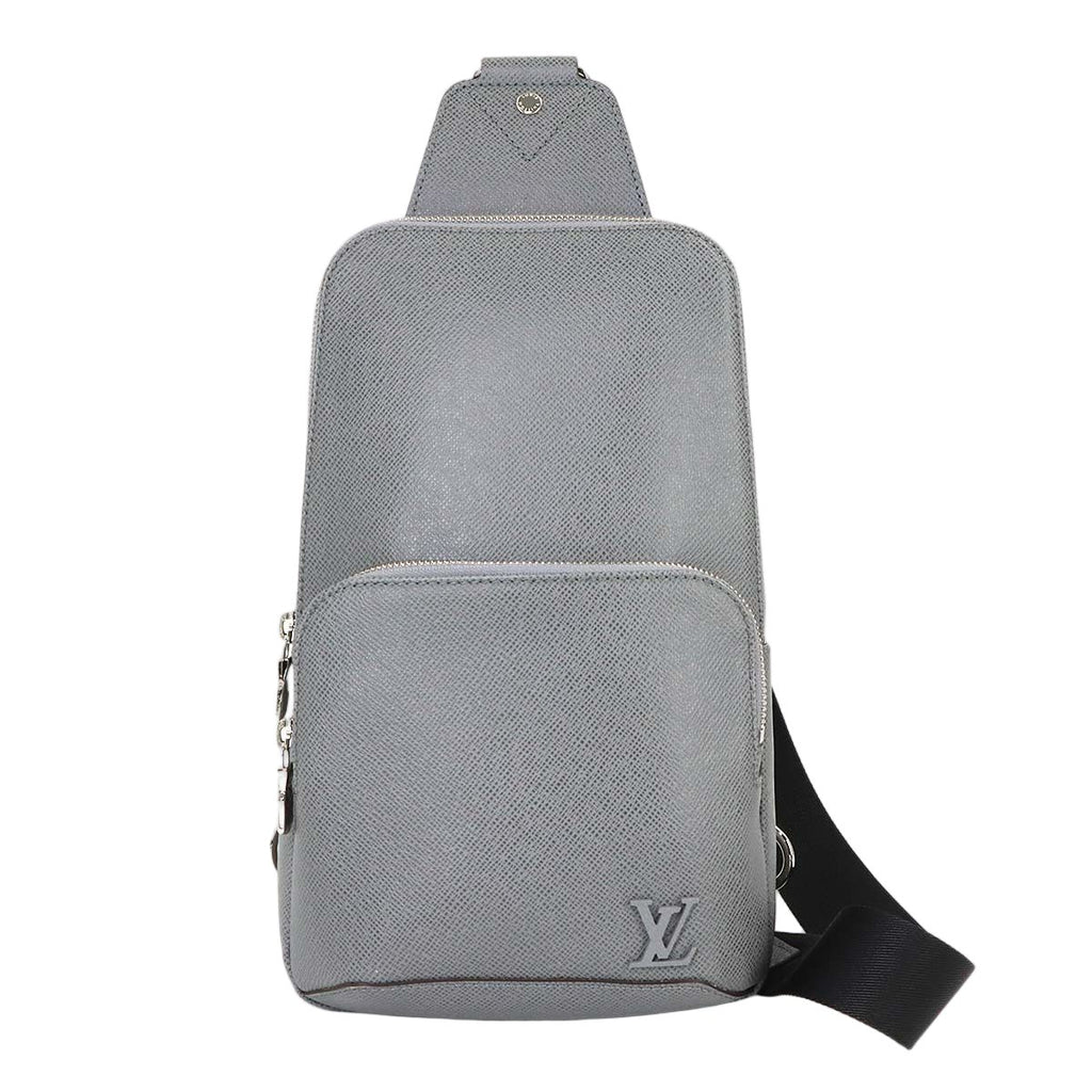 Louis Vuitton Taiga Avenue Sling Bag Gray