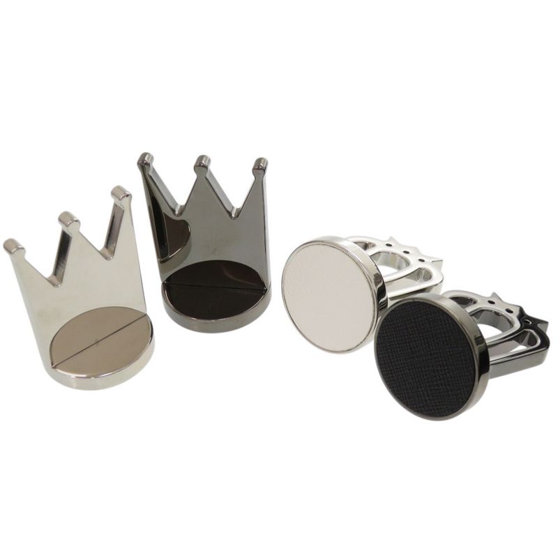 Prada Chess Set Saffiano Leather Black 2 Sg077 0651 — view 3