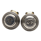 Chanel Coco Mark Silver Metal — view 2