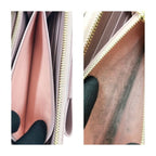 Prada Saffiano Ribbon Round Zipper Long Wallet 1 Ml506 ztm Pink — view 8