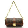 Louis Vuitton Papillon Trunk Monogram Shoulder Bag Brown