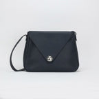 Hermes Christine 35 Shoulder Bag Buffalo Blue Obscure