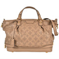 Louis Vuitton Stella PM Tote Bag Monogram Mahina Beige Poodle Ar1160