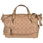 Louis Vuitton Stella PM Tote Bag Monogram Mahina Beige Poodle Ar1160
