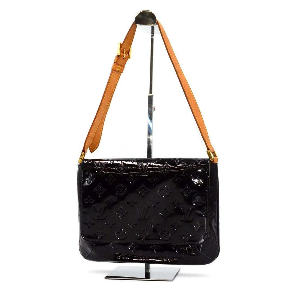 Louis Vuitton Shoulder Back Vernis Thompson Black
