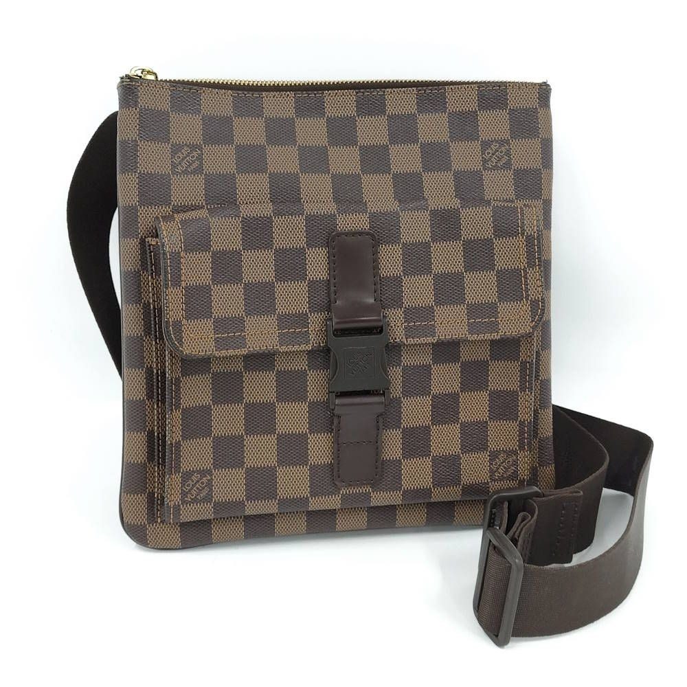 Louis Vuitton Pochette Melville Shoulder Bag Damier Ebene