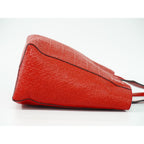 Loewe Anagram Tote Handbag Leather Red — view 4