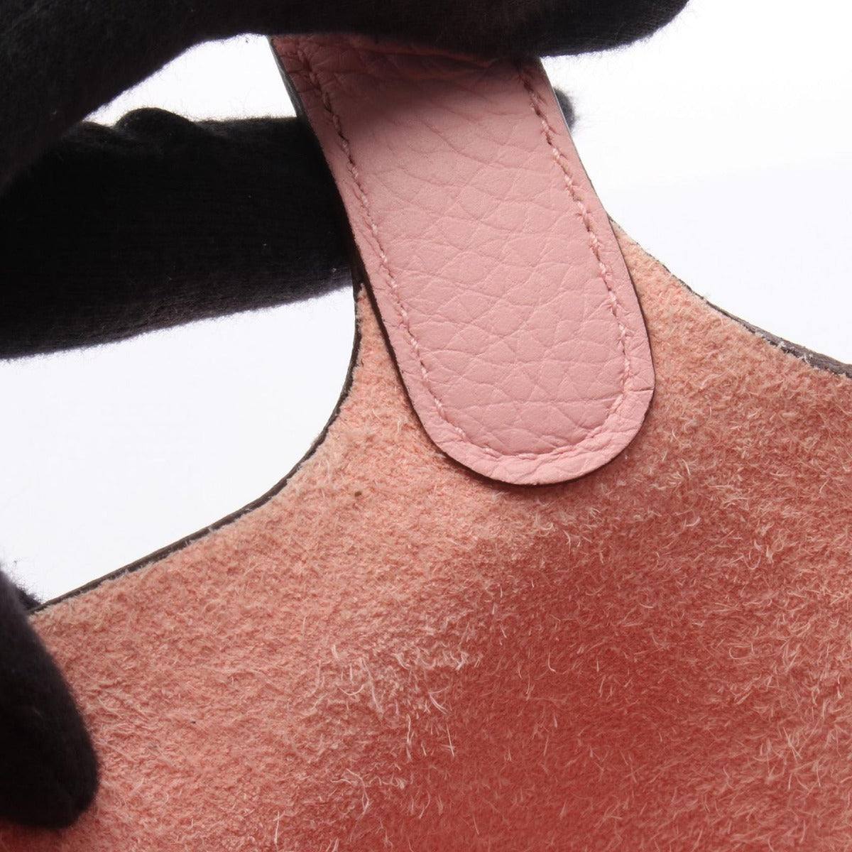 Hermes Handbag Picotin Lock PM Rose Sakura Leather — view 6