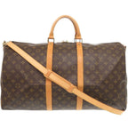 Louis Vuitton Keepall Bandouliere 55 Monogram Boston Bag