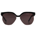 Saint Laurent Paris Half Rim Wellington Sunglasses 59 Eyewear