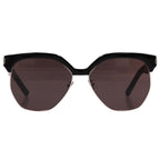Saint Laurent Paris Half Rim Wellington Sunglasses 59 Eyewear