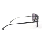 Chanel Pilot Sunglasses Logo Quilted Two Bridge Black — view 6
