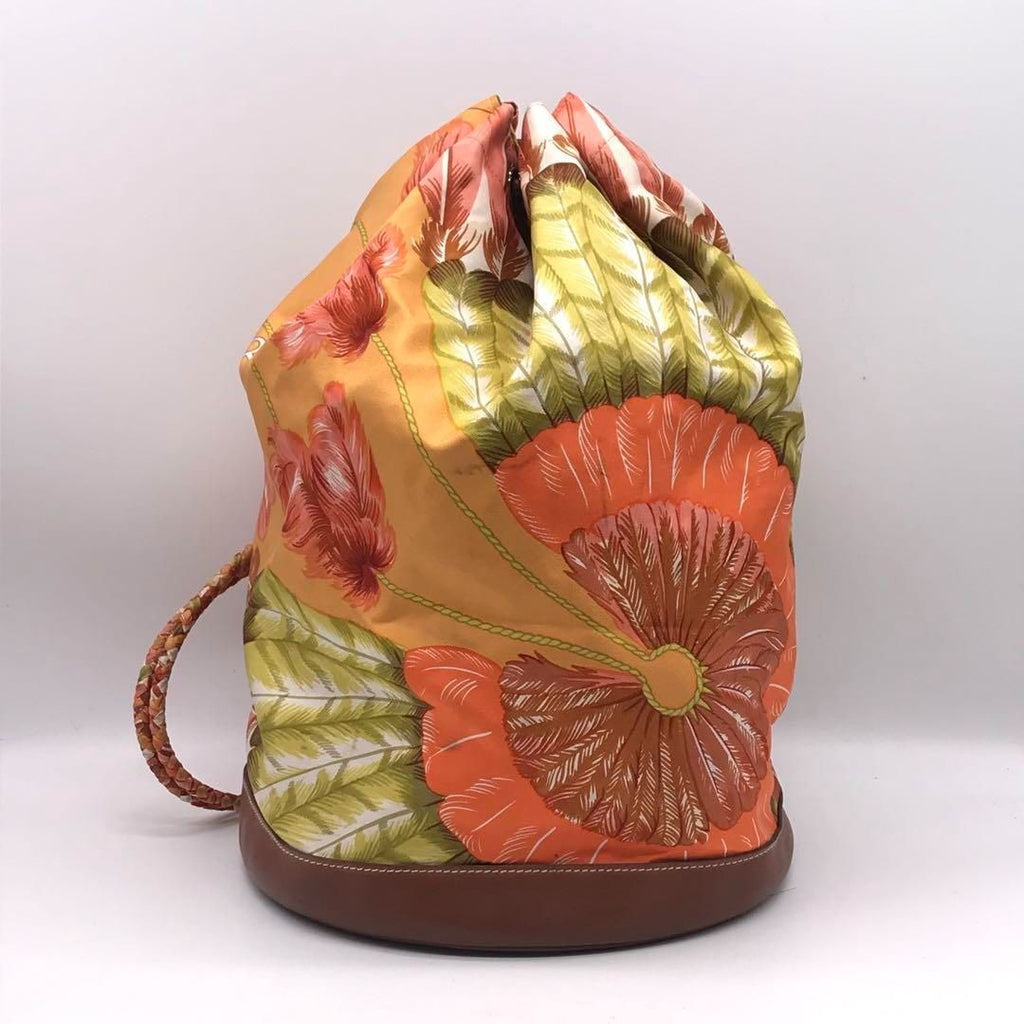 Hermes Silk Leather Soicle 22 Brazil Shoulder Bag Price Negotiation Welcome