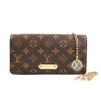 Louis Vuitton Shoulder Bag Wallet on Chain Lily