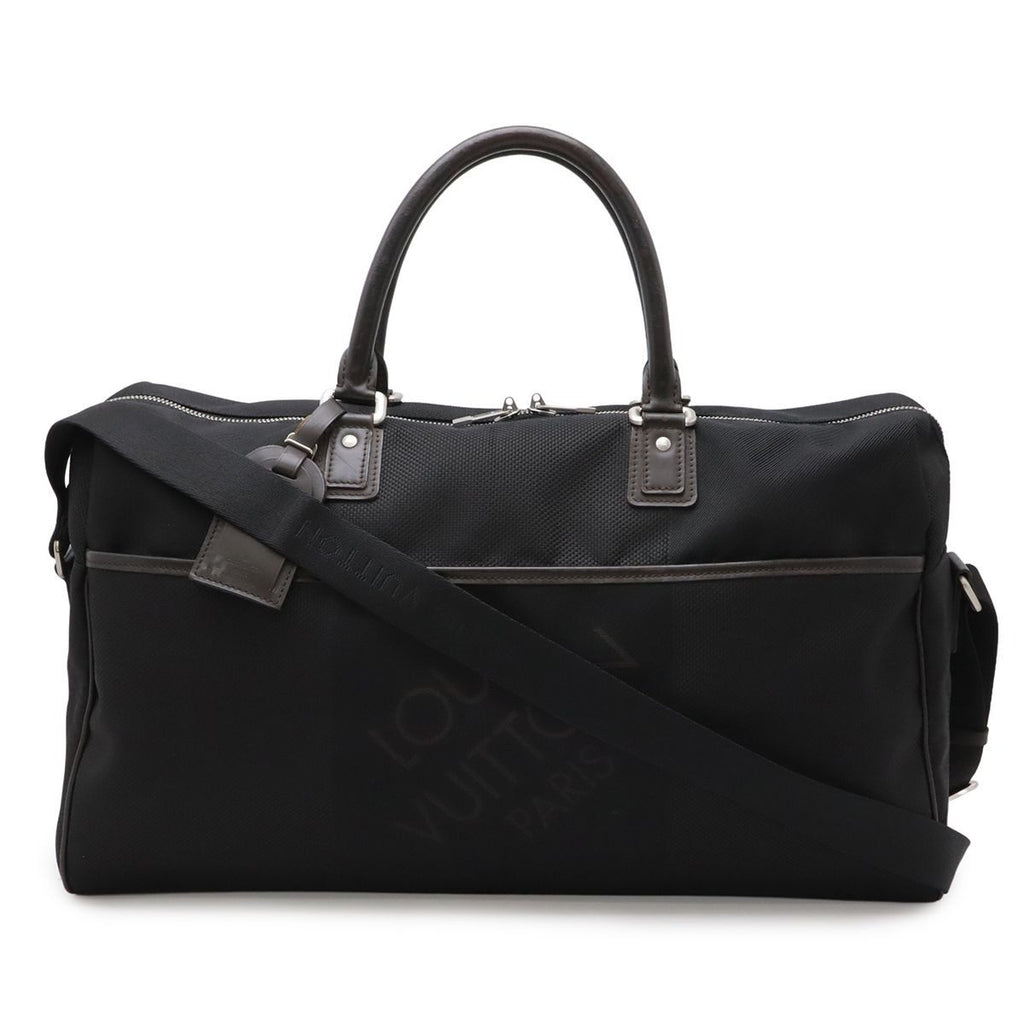 Louis Vuitton Damier Geant Albatross Boston Bag Travel 2-Way Noir Black
