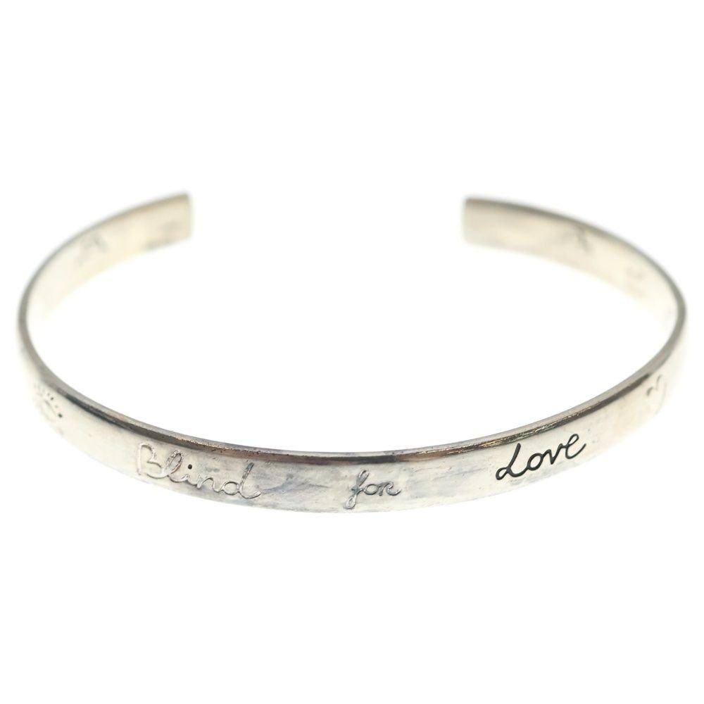 Gucci Blind for Love Bangle Bracelet Silver
