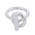 Hermes Ring Echapee MM Silver 51