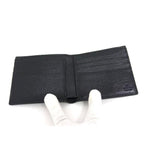 Gucci 0416 Nylon Canvas And Leather Fold Wallet Black Bm7560 — view 3