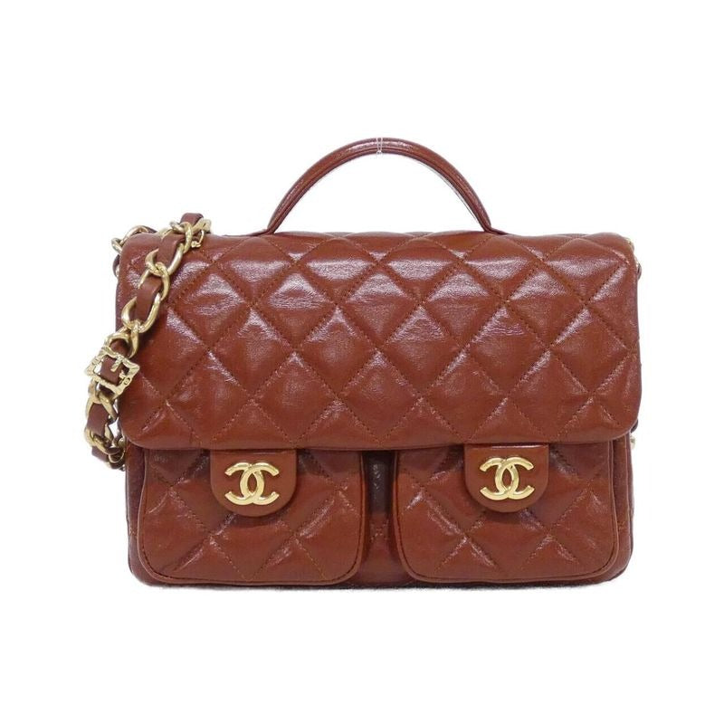 Chanel As4993 Size 25 Brown Bag