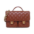Chanel As4993 Size 25 Brown Bag