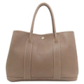 Hermes Garden Party PM Ethope Silver Tote Negonda