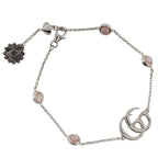 Gucci Double G 925 Silver and Mother-of-Pearl 6.3 Bracelet — view 2