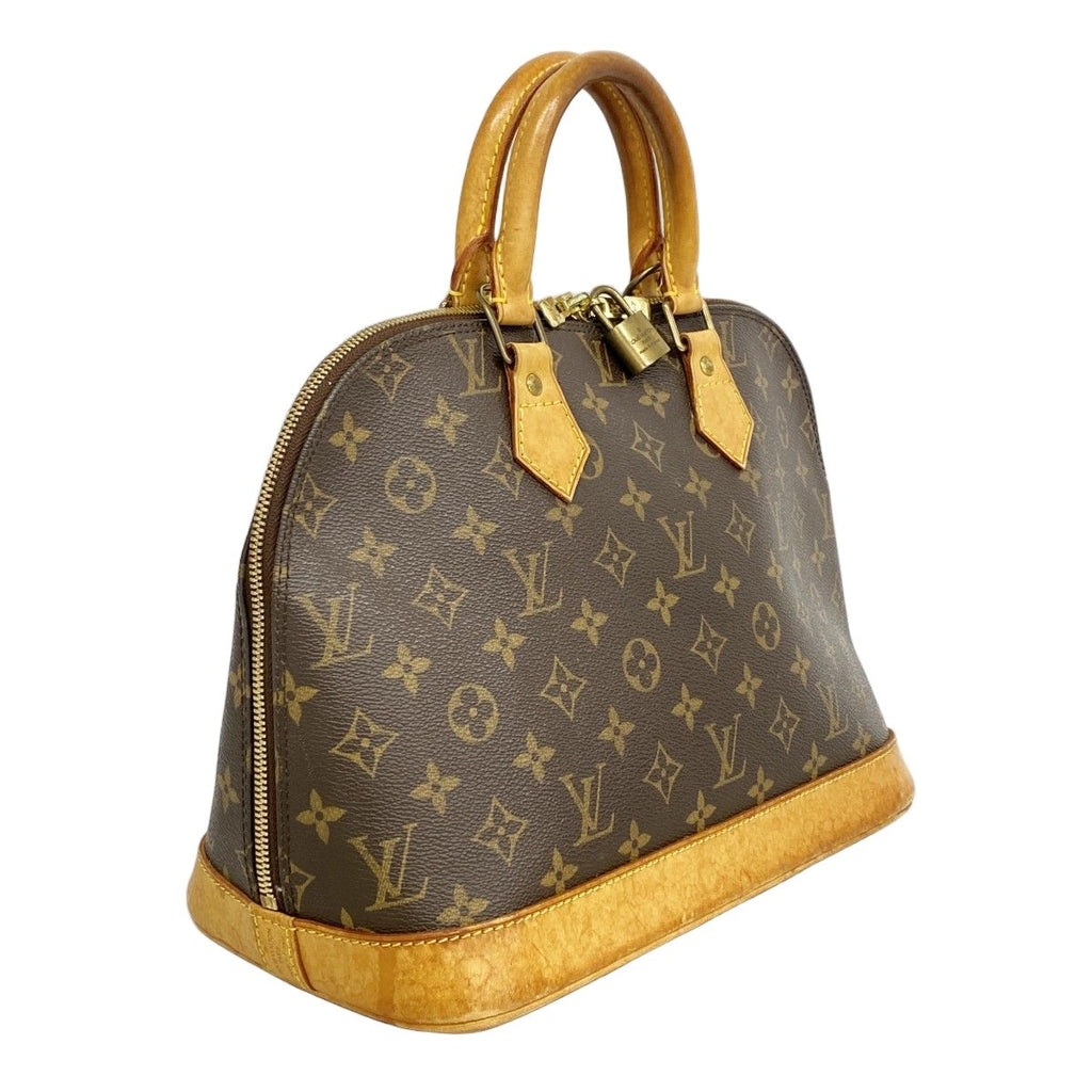 Louis Vuitton Handbag Monogram Alma Brown — view 2