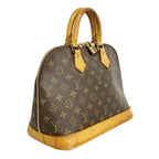 Louis Vuitton Handbag Monogram Alma Brown — view 2