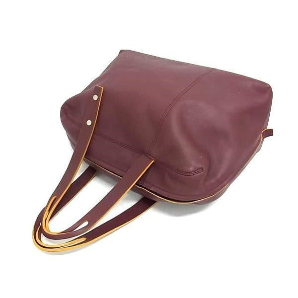 Loewe Handbag Elcano Bordeaux Leather — view 3