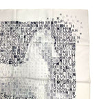 Hermes Carre 90 Scarf Cheval de Caracter Silk White — view 3