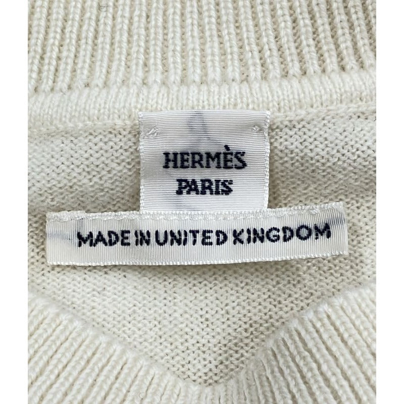 Hermes H Lift Long Sleeve Cashmere Knit 23 AW Women Size 34 — view 3