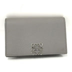 Loewe Business Card Holder Anagram Case Leather Gray C821 M97 X03 — view 2