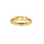 Dior Evolution Color Stone Clear Gold Ring — view 2