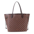 Louis Vuitton Damier Neverfull MM Tote Ebene Cerise Brown