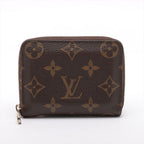 Louis Vuitton Monogram Zippy Coin Purse Wallet Round Zip Compact