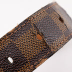 Louis Vuitton Santure Ellipse M6995 Damier Canvas Brown Ca1101 Belt — view 9