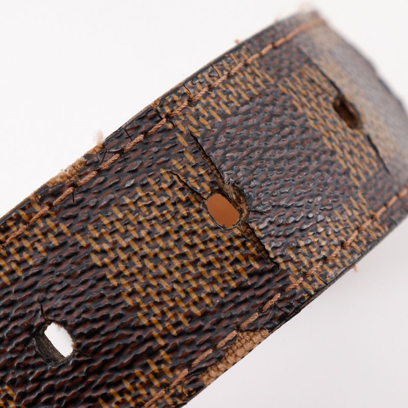 Louis Vuitton Santure Ellipse M6995 Damier Canvas Brown Ca1101 Belt — view 9