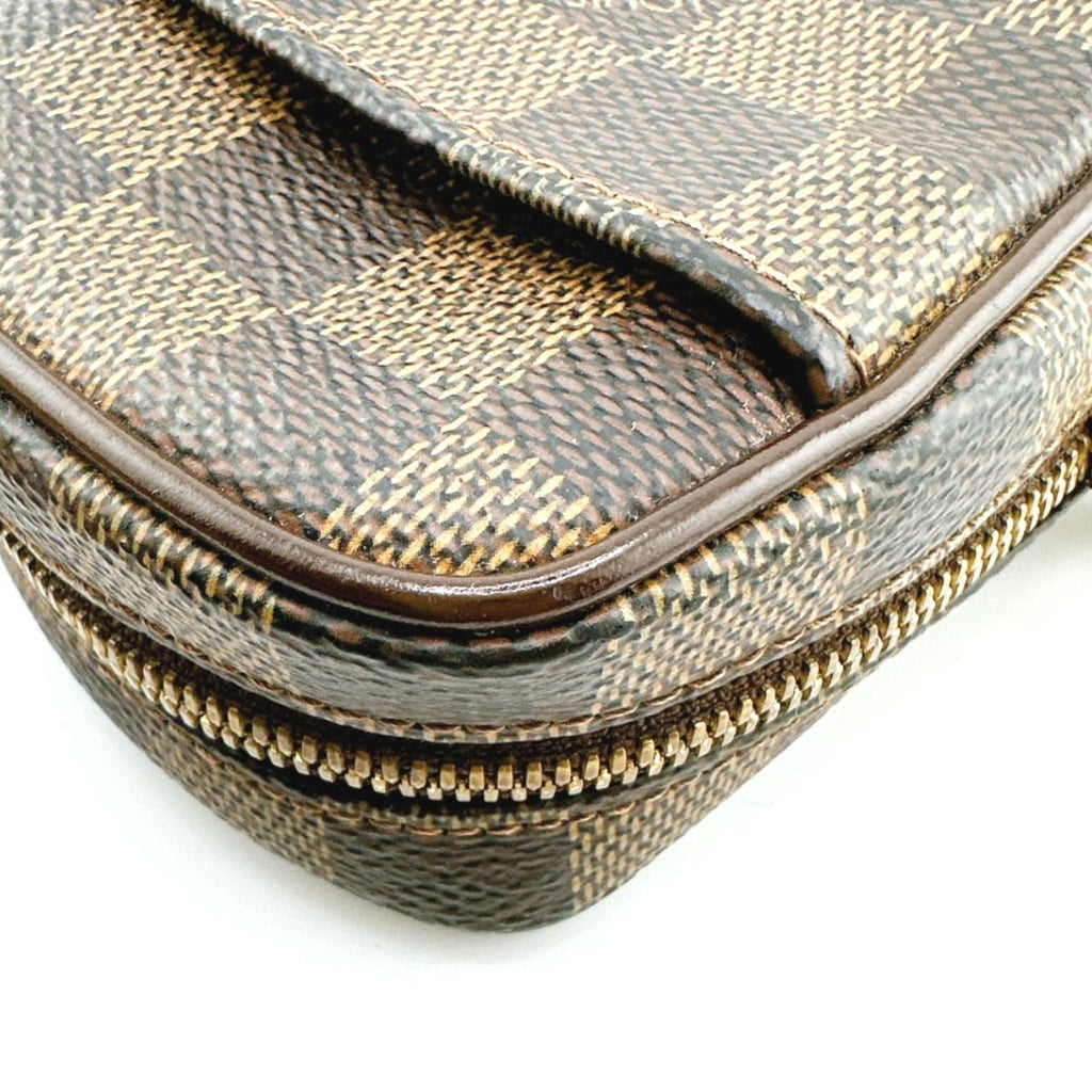 Louis Vuitton Damier Pouch Okapi GM Shoulder Bag Brown — view 9
